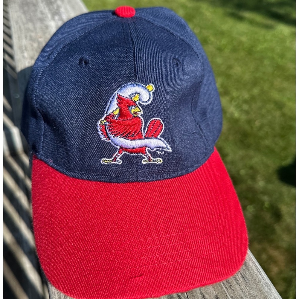 Vintage St Louis Cardinals Hat B&J Sports Group Navy Red MLB Baseball Cap OSFM